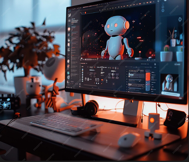 AI tools interface used in modern animation and VFX production workflow