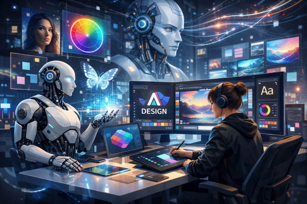 Future of graphic design with artificial intelligence